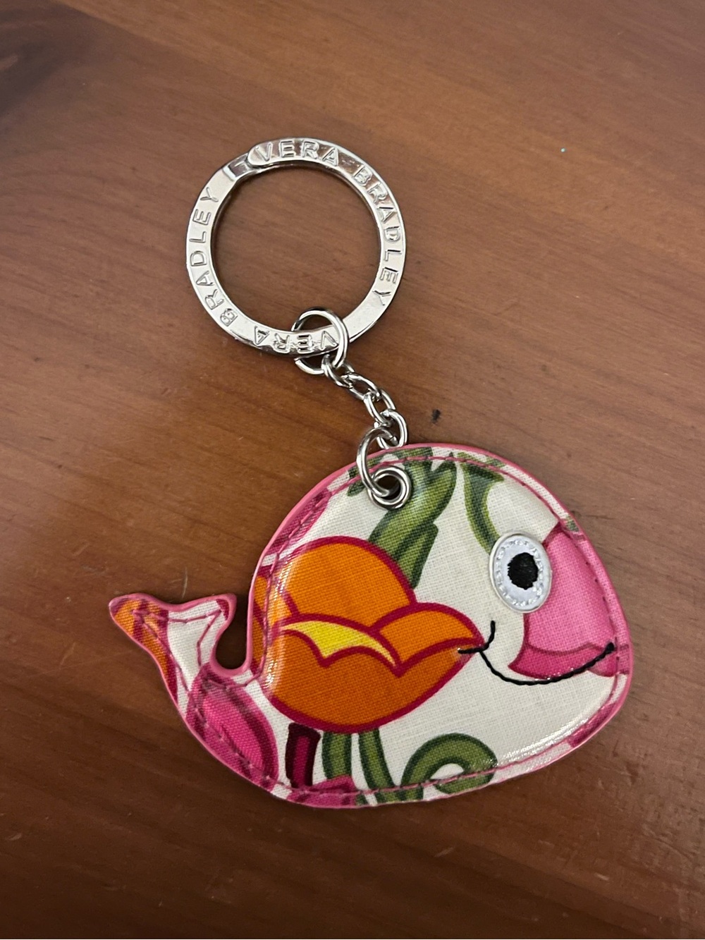 Vera Bradley Whale Keychain ❤️